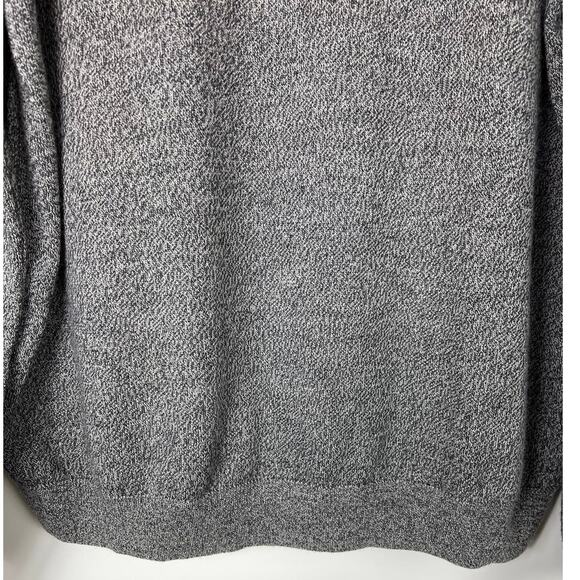 John Ashford Italian Merino Wool Mock Neck Sweater, Size Large, Men - Picture 5 of 7